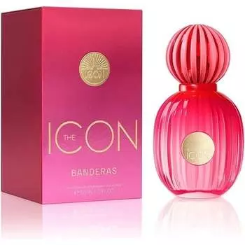Antonio Banderas The Icon Woman Eau De Perfume for Women Long Lasting Elegant Sophisticated and Sensual Scent Vanilla Floral and Fruity Notes Ideal for Special Events