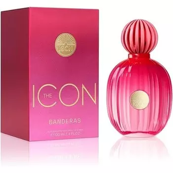 Antonio Banderas The Icon Woman Eau De Perfume for Women Long Lasting Elegant Sophisticated and Sensual Scent Vanilla Floral and Fruity Notes Ideal for Special Events