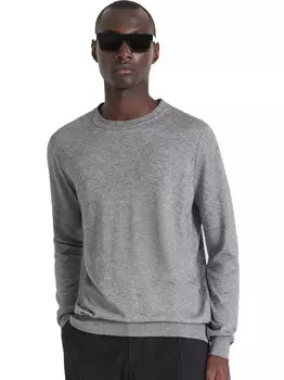 Antony Morato Свитер с круглым вырезом стандартного размера, серый