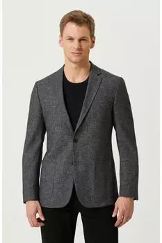 Антрацитовая куртка Network, серый