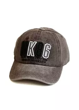 Антрацитовая шляпа унисекс Big White