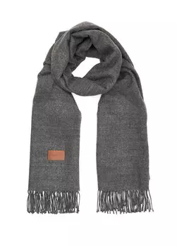 Антрацитовая женская шаль Beymen