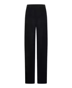 Антрацитовые брюки Blanca Vita, синий