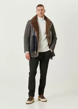 Антрацитовые брюки Network