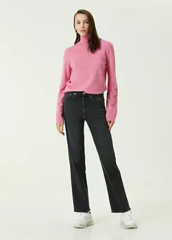 Антрацитовые джинсовые брюки Re/Done