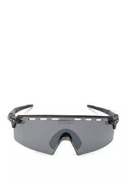 Антрацитовые мужские солнцезащитные очки Oakley, черный