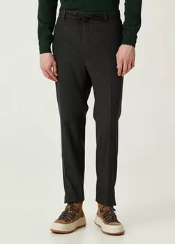 Антрацитовые тканые брюки Network