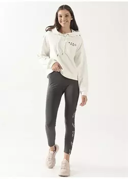 Антрацитовые женские леггинсы Aeropostale