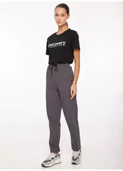 Антрацитовые женские спортивные штаны Discovery Expedition