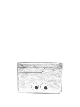 Anya Hindmarch футляр для карт 'Eyes', серебряный