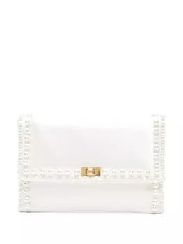 Anya Hindmarch клатч Valorie, белый
