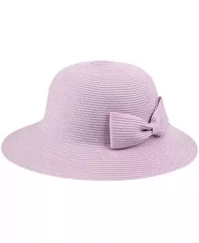 Анжела и Уильям Панама от солнца с лентой и плетением Poly Braid Epoch Hats Company, фиолетовый
