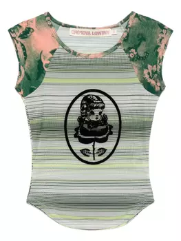 Анжелика топ Chopova Lowena, зеленый