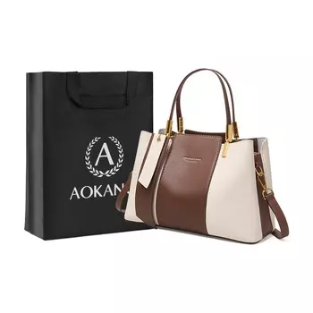 AOKANG Женская сумка, Бежевый