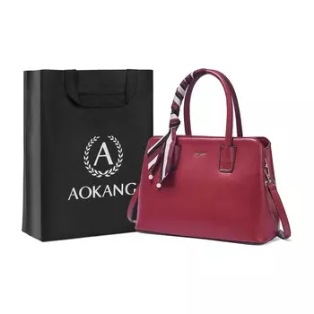 AOKANG Женская сумка, Бургундия - 702550