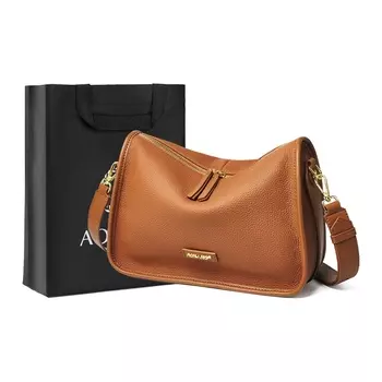 AOKANG Женская сумка через плечо, Черный