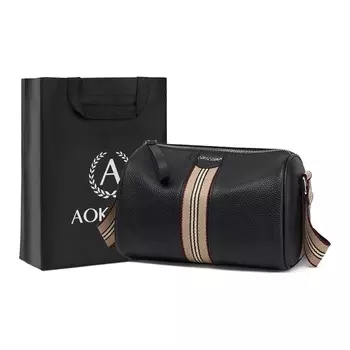 AOKANG Женская сумка через плечо, Хепберн Блэк