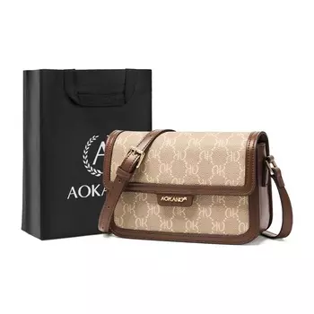 AOKANG Женская сумка через плечо, Кофе - 703045
