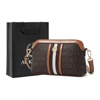 AOKANG Женская сумка через плечо, Кремовый - 703041