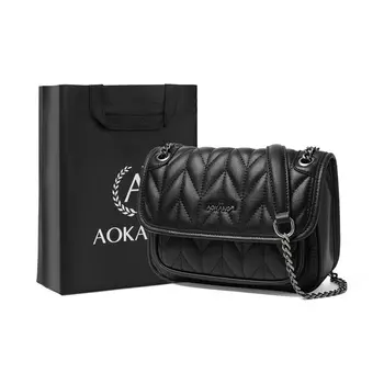 AOKANG Женская сумка через плечо, Молочный абрикос - 703080