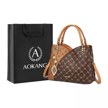 AOKANG Женская сумка, Какао Кофе