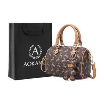 AOKANG Женская сумка, Какао Кофе