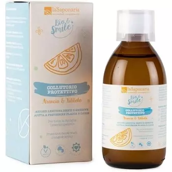 Апельсин и защитная жидкость для полоскания рта La Saponaria