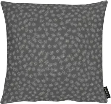 АПЕЛЬТ декоративная подушка "1501", чехол без наполнения, 1 шт APELT 40х40 см, цвет anthrazit/silberfarben + Sterne