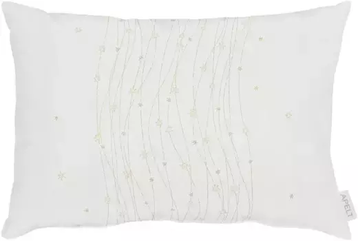 АПЕЛЬТ декоративная подушка "1504", чехол на подушку с наполнителем, 1 шт APELT 48х48 см, цвет goldfarben/natur + Sterne