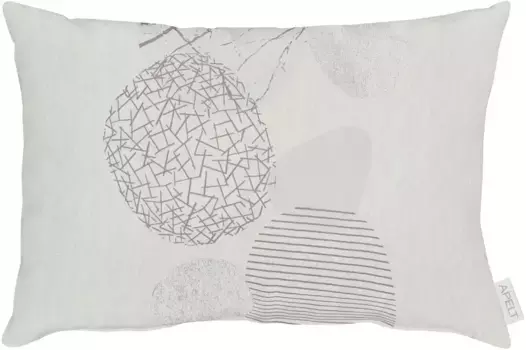 АПЕЛЬТ декоративная подушка "1601", чехол с наполнителем, 1 шт APELT 35х50 см, лиловый