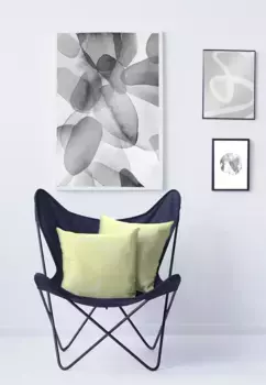 АПЕЛЬТ декоративная подушка "1602", чехол с наполнителем, 1 шт APELT 48х48 см, зеленый