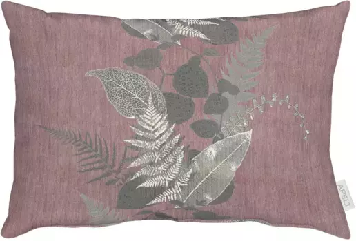 АПЕЛЬТ декоративная подушка "1604", чехол с наполнителем, 1 шт APELT 48х48 см, цвет beere + gemustert