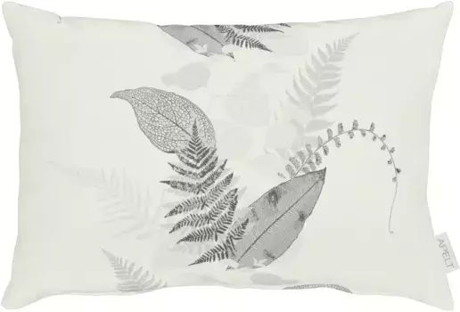 АПЕЛЬТ декоративная подушка "1604", чехол с наполнителем, 1 шт APELT 35х50 см, белый/черный