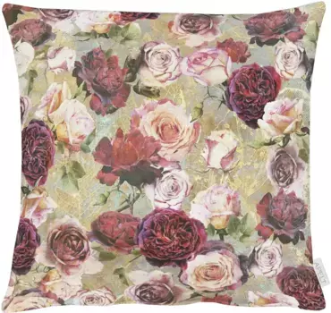 АПЕЛЬТ декоративная подушка "1605", чехол на подушку с наполнителем, 1 шт APELT 48х48 см, красный