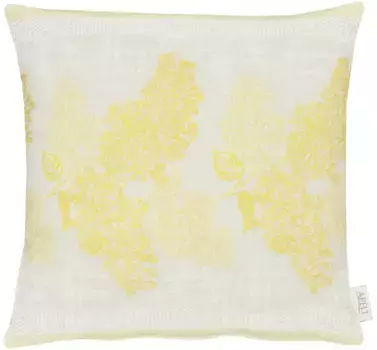 АПЕЛЬТ декоративная подушка "1616", чехол без наполнения, 1 шт APELT 46х46 см, желтый