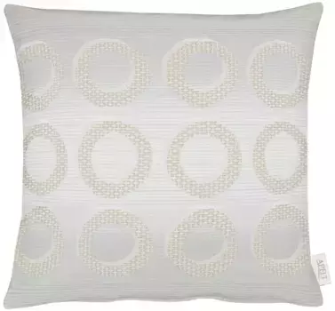 АПЕЛЬТ декоративная подушка "1710", чехол с наполнителем, 1 шт APELT 35х50 см, цвет natur/beige + Kreise