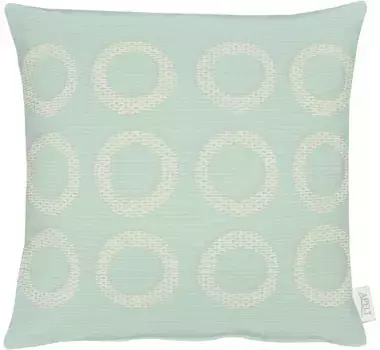 АПЕЛЬТ декоративная подушка "1710", чехол с наполнителем, 1 шт APELT 45х45 см, зеленый