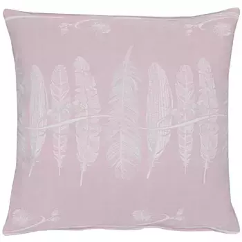 АПЕЛЬТ декоративная подушка "2207", чехол с наполнителем, 1 шт APELT 45х45 см, цвет flieder + bedruckt-Ranken