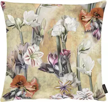 АПЕЛЬТ декоративная подушка "2713", чехол без наполнения, 1 шт APELT 40х40 см, оранжевый