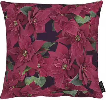 АПЕЛЬТ декоративная подушка "3614", чехол с наполнителем, 1 шт APELT 39х39 см, красный