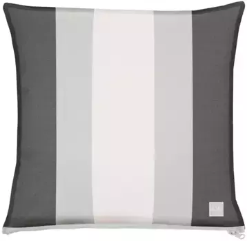 АПЕЛЬТ декоративная подушка "3962", чехол с наполнителем, 1 шт APELT 48х48 см, серый/черный