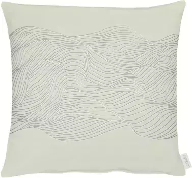 АПЕЛЬТ декоративная подушка "5233", чехол с наполнителем, 1 шт APELT 48х48 см, цвет anthrazit/wei + gemustert