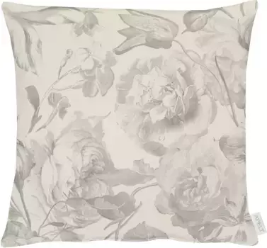 АПЕЛЬТ декоративная подушка "5255", с дамасским узором, чехол без наполнения, 1 шт APELT 40х40 см, серо-коричневый