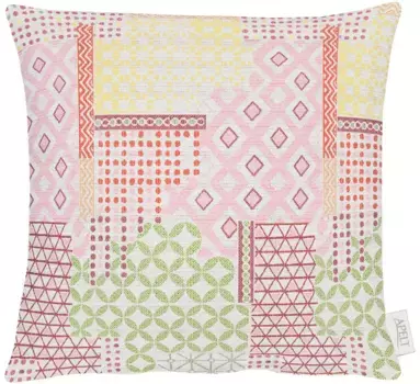 АПЕЛЬТ декоративная подушка "5315", чехол без наполнения, 1 шт APELT 40х40 см, цвет gelb/bunt + gemustert