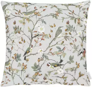 АПЕЛЬТ декоративная подушка "5603" APELT 48х48 см, серый/красный