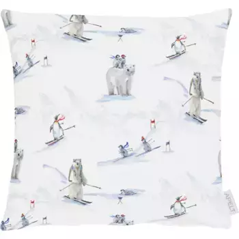 АПЕЛЬТ декоративная подушка «5800» Apelt, цвет blau, wei + bedruckt