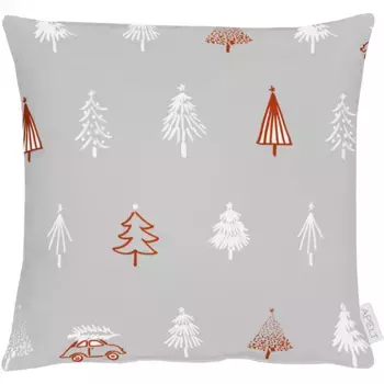 АПЕЛЬТ декоративная подушка «5825» Apelt, цвет grau, rot + bedruckt