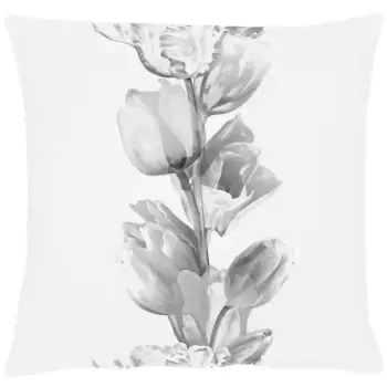 АПЕЛЬТ декоративная подушка "5906", чехол с наполнителем, 1 шт APELT 35х50 см, серый