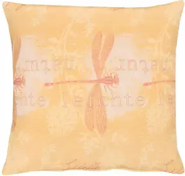 АПЕЛЬТ декоративная подушка "5910", чехол без наполнения, 1 шт APELT 46х46 см, оранжевый