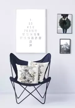 АПЕЛЬТ декоративная подушка "6205" APELT 35х50 см, серый/белый